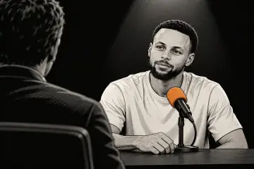 テレビ番組で語るステフィン・カリー