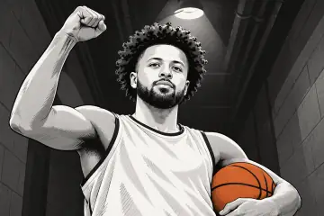 薄暗い通路でガッツポーズするケイド・カニンガム